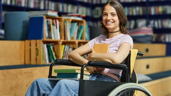 Estudiante con discapacidad