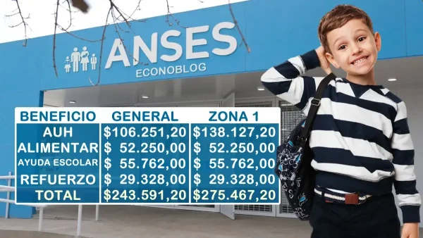 Importes con ayuda escolar