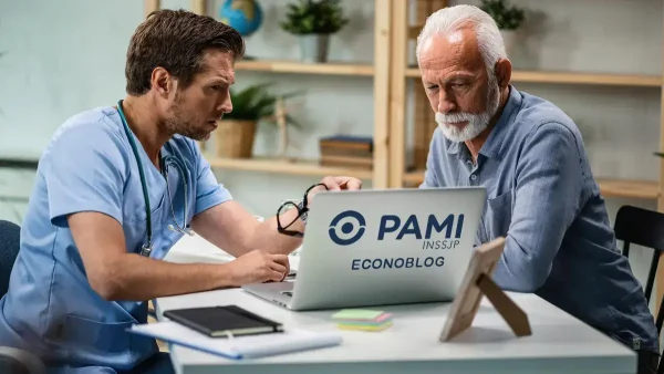 Jubilado de PAMI con médico