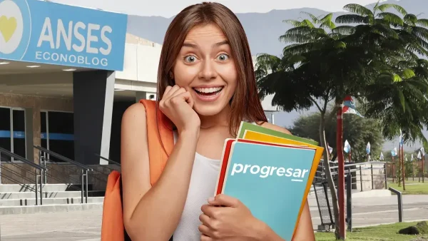 Estudiante de Becas Progresar contenta en Anses