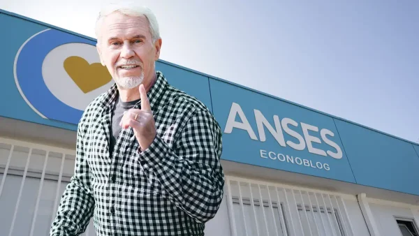 Jubilado apuntando en Anses