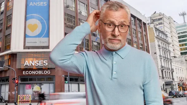 Jubilado de Anses pensando