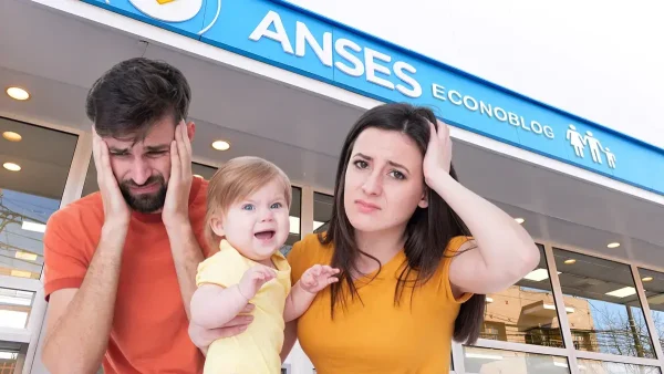 Familia triste del SUAF en Anses