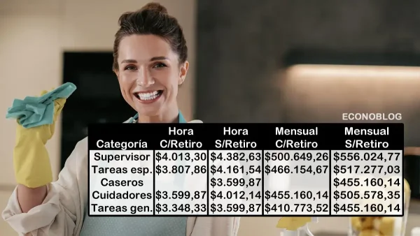 Sueldos básicos vigentes