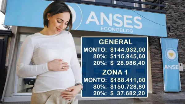 Asignación por embarazo en junio de 2026
