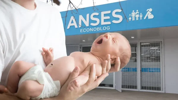 Bebé de la AUH frente a Anses