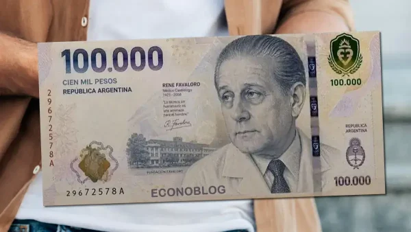 Billete de $100.000