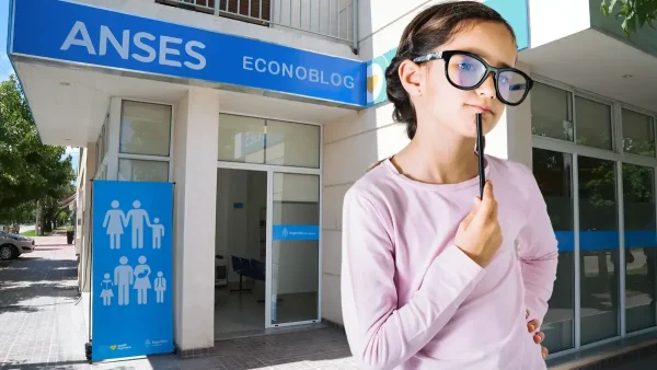 Niña de AUH o SUAF en Anses