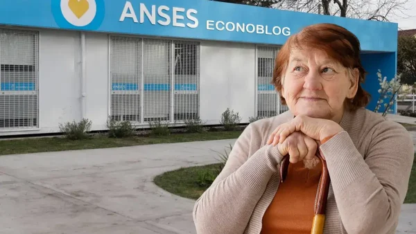 Jubilada en Anses