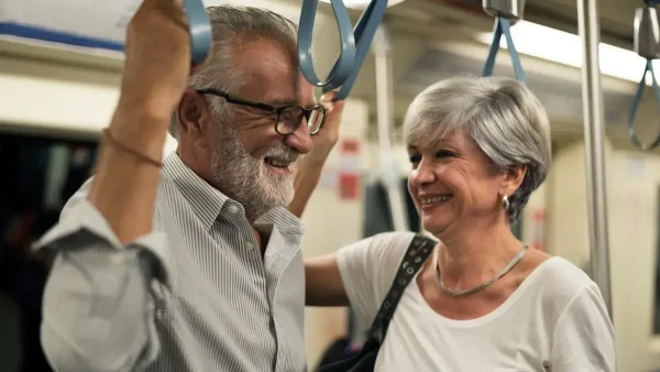 Jubilados en el Subte