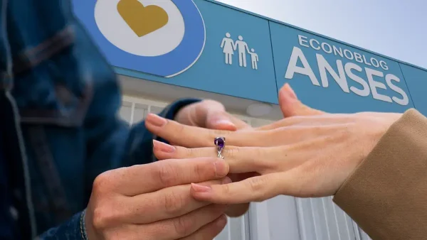 Matrimonio frente a Anses