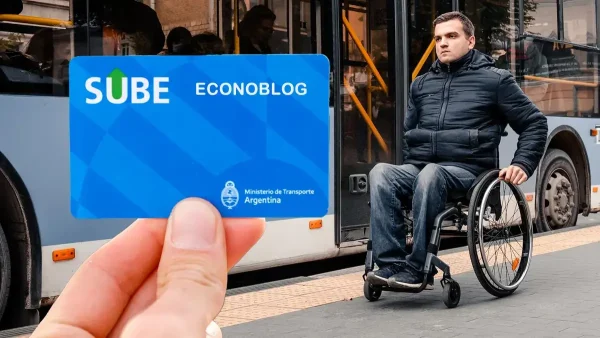 Tarjeta SUBE de persona con discapacidad