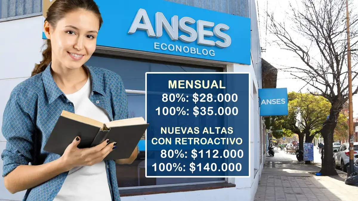Montos a cobrar por Becas Progresar en julio de 2026