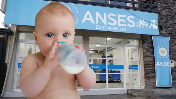 Bebé de la AUH en Anses