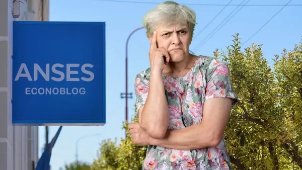 Jubilada preocupada en Anses