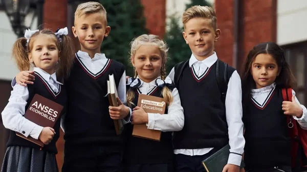 Beneficiarios de vouchers educativos con libro de Anses