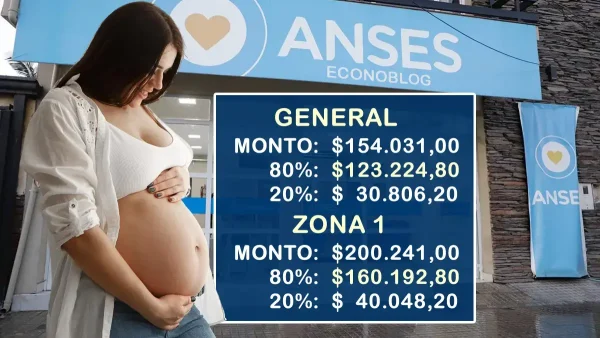 Asignación por embarazo en septiembre