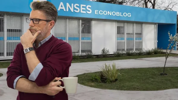 Trabajador pensando en Anses