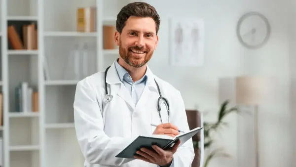 Doctor trabajando