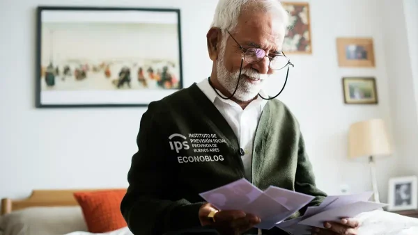 Jubilado del IPS con fotos
