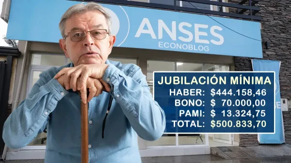 Jubilación mínima en noviembre