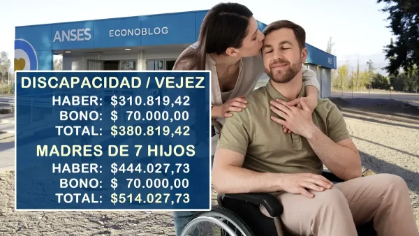 Pensiones no contributivas en noviembre